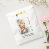 テディベア1st誕生日ありがとう フェイバーバッグ (封をした状態)
