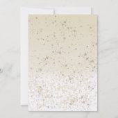 テディベア ほとんど待てない グレイジー ボーイ ベイビー シャワー 招待状 (裏面)