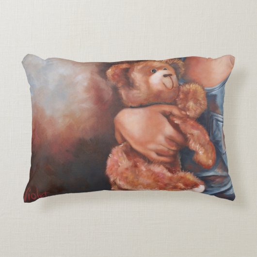 テディベア アクセントクッション (正面)