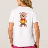 テディベア・ウィズ・ミー Tシャツ (裏面)