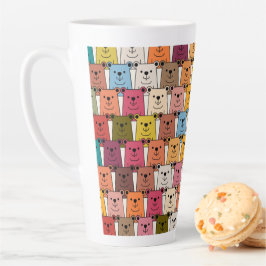 テディベア カフェラテマグ