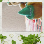 テディベア キッチンタオル (折り畳み)