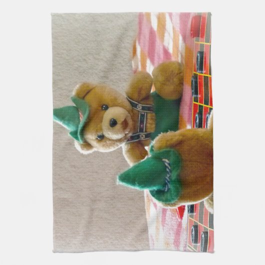 テディベア キッチンタオル (縦)
