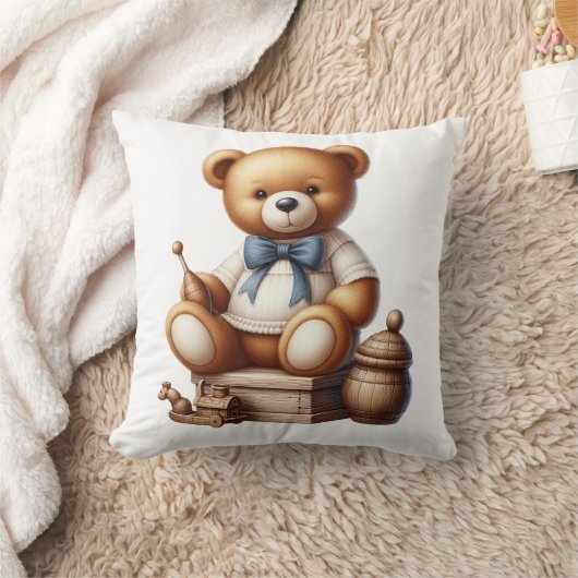 テディベア クッション (ブランケット)