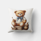 テディベア クッション (裏面)