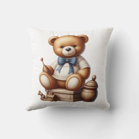 テディベア クッション (裏面)