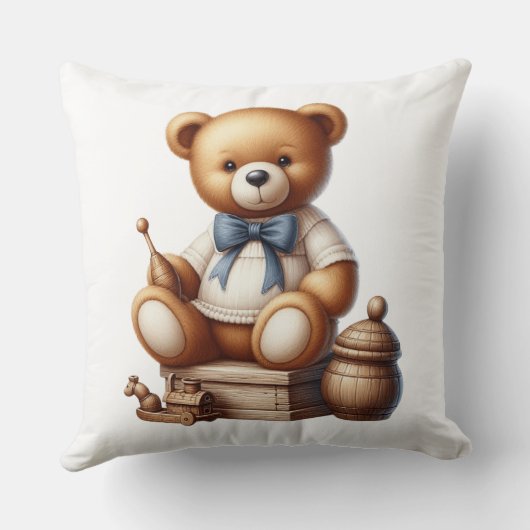 テディベア クッション (裏面)