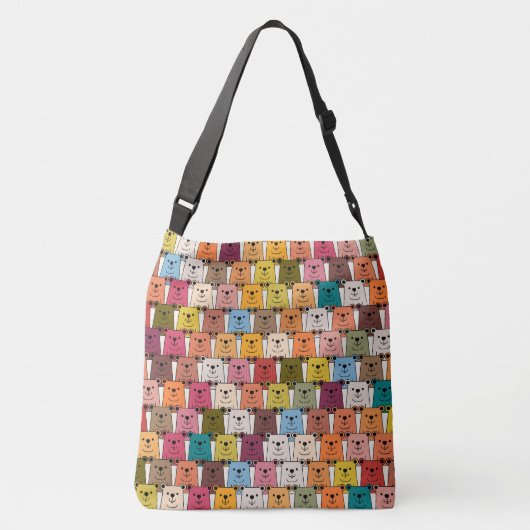 テディベア クロスボディバッグ (裏面)