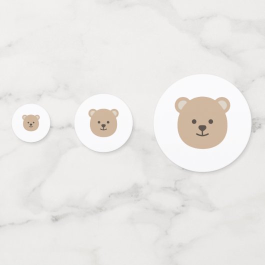 テディベア コンフェッティ (裏面)