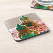 テディベア コースター (左側)