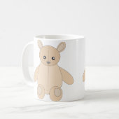 テディベア コーヒーマグカップ (正面左)