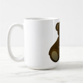 テディベア コーヒーマグカップ (左)