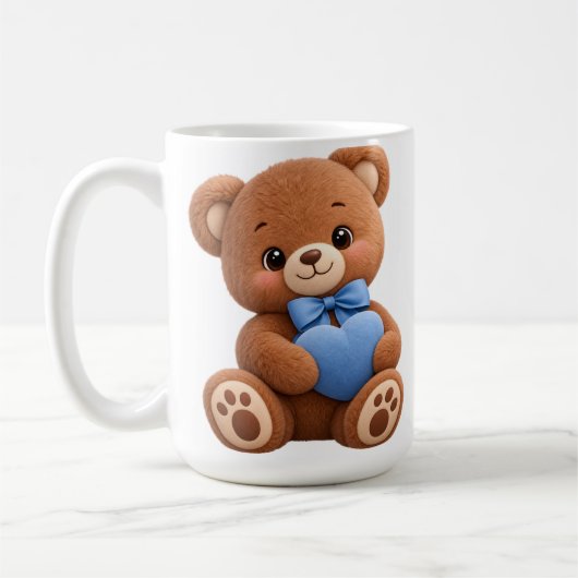 テディベア コーヒーマグカップ (左)