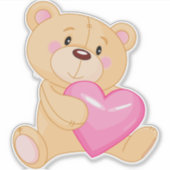 テディベア シール (正面)