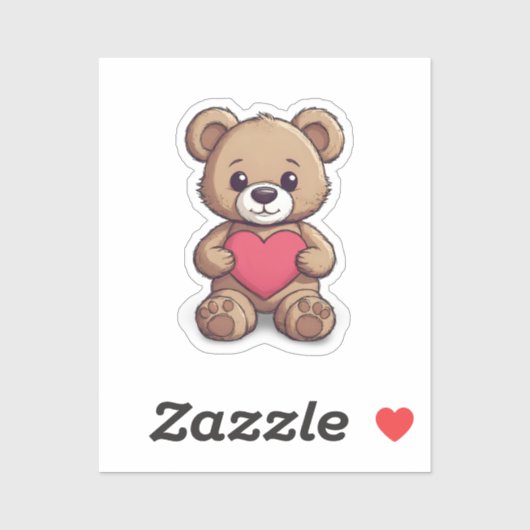 テディベア シール (シート)