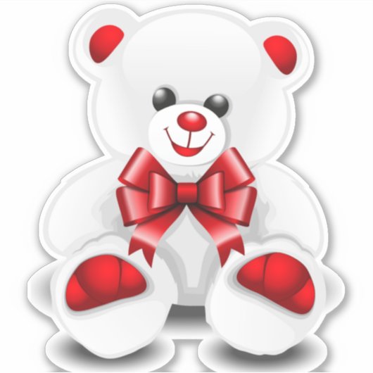 テディベア シール (正面)