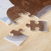 テディベア ジグソーパズル (側面)