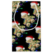 テディベア スモールペーパーバッグ (裏面)