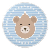 テディベア セラミックノブ (正面)