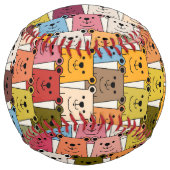 テディベア ソフトボール (正面)