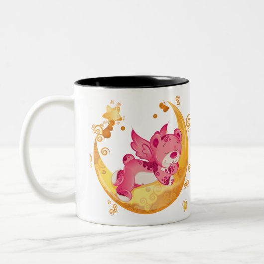 テディベア ツートーンマグカップ (左)