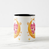 テディベア ツートーンマグカップ (中央)