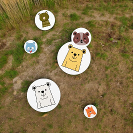 テディベア テーブル コンフェッティ