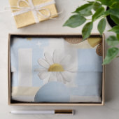 テディベア デイジー ガーデン パターン (8) 薄葉紙 (ギフト)
