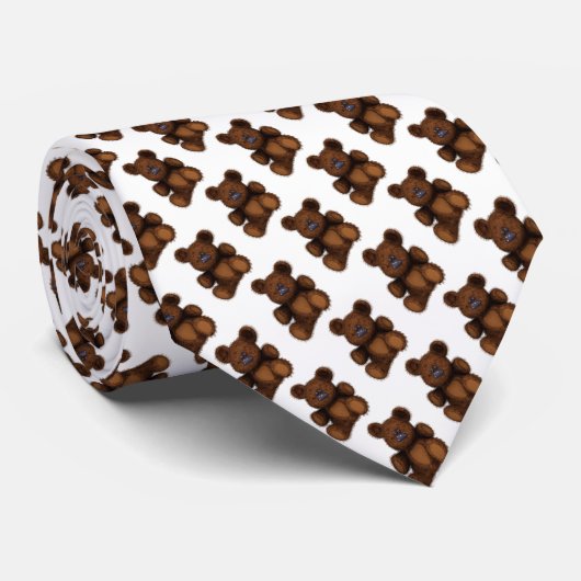 テディベア ネクタイ (ロール)