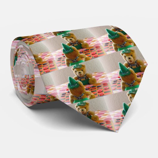 テディベア ネクタイ (ロール)