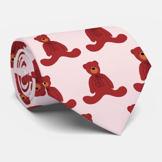 テディベア ネクタイ (ロール)