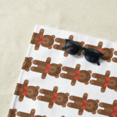 テディベア ビーチタオル (インサイチュ)