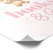 テディベア・ピンク・バルーン書籍とギフト ポスター (角)