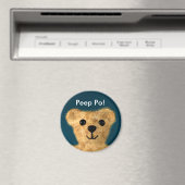 テディベア(ピープポー!) マグネット (インサイチュ (食洗機))