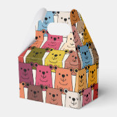 テディベア フェイバーボックス (裏面サイド)