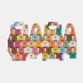 テディベア フェイバーボックス (折り畳みなし)