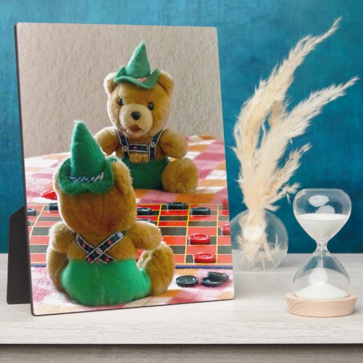 テディベア フォトプラーク (側面)