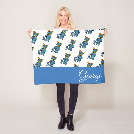 テディベア フリースブランケット (インサイチュ)