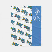 テディベア フリースブランケット (正面)