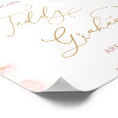 テディベア ベア 推測してね グラムス ポスター (角)