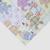 テディベア、ベビーパターン 薄葉紙 (詳細)