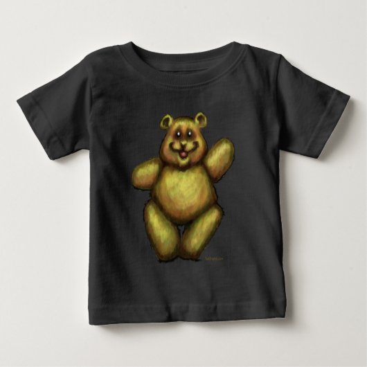 テディベア ベビーTシャツ (正面)