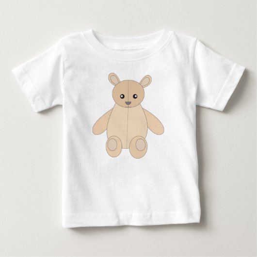 テディベア ベビーTシャツ (正面)