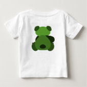 テディベア ベビーTシャツ (裏面)