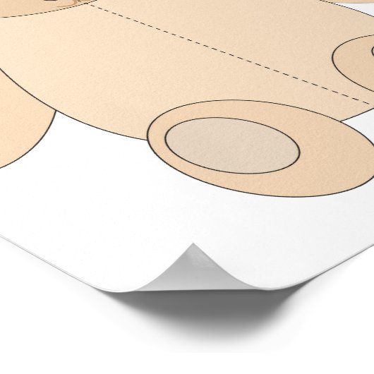 テディベア ポスター (角)