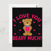 テディベア ポストカード (正面/裏面)