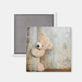 テディベア マグネット (正面/裏面)