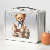 テディベア メタルランチボックス (インサイチュ)