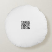 テディベア ラウンドクッション (裏面)