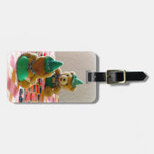 テディベア ラゲッジタグ (正面横)